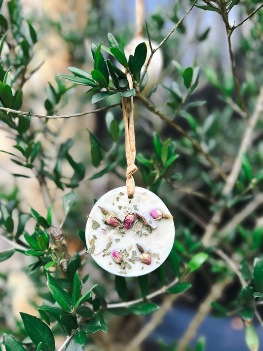 Hanging Scented Botanical Wax Decoration
