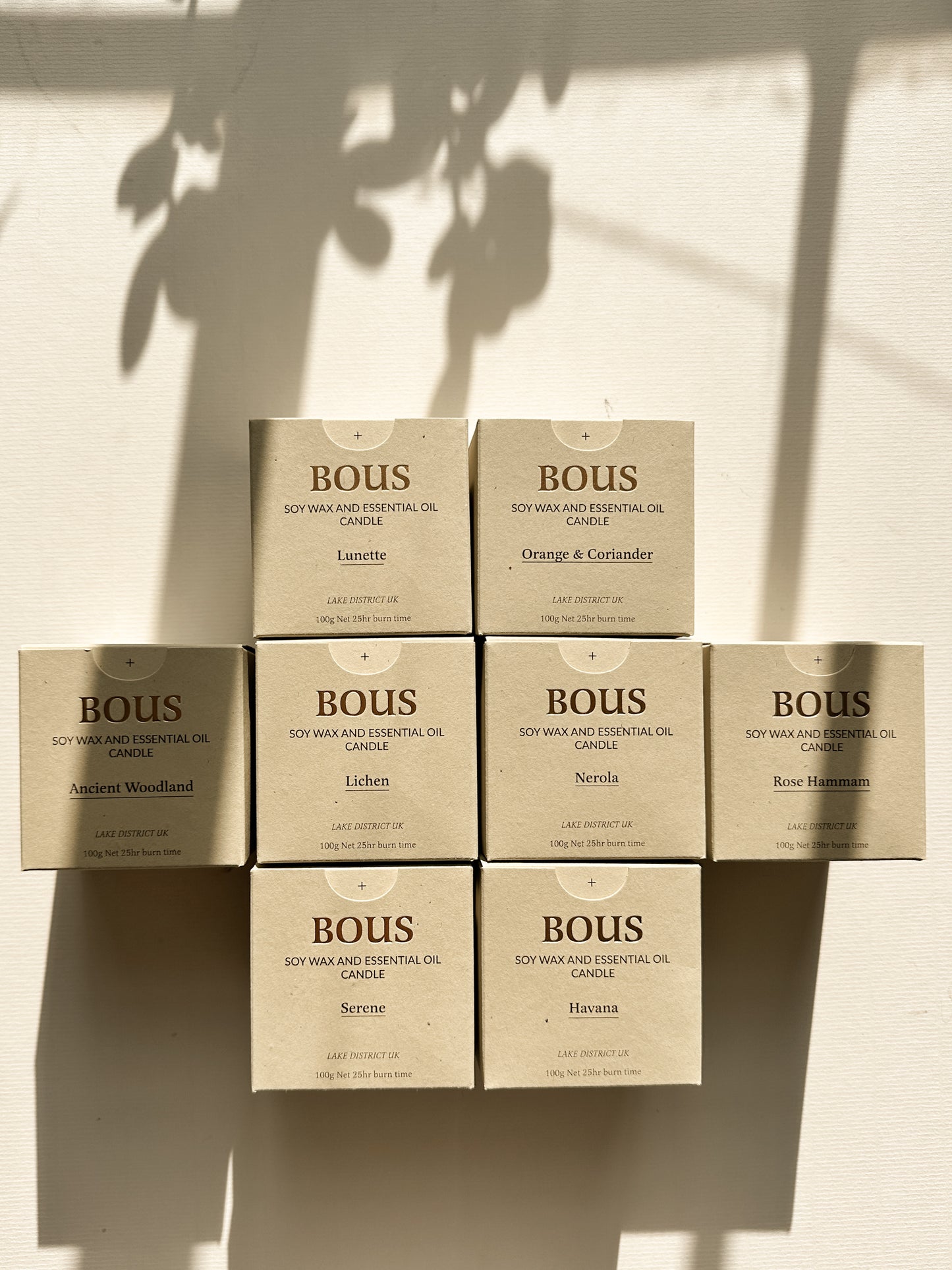 Lunette- Medium Hand Poured Soy Aromatherapy Candle with Wooden Wick