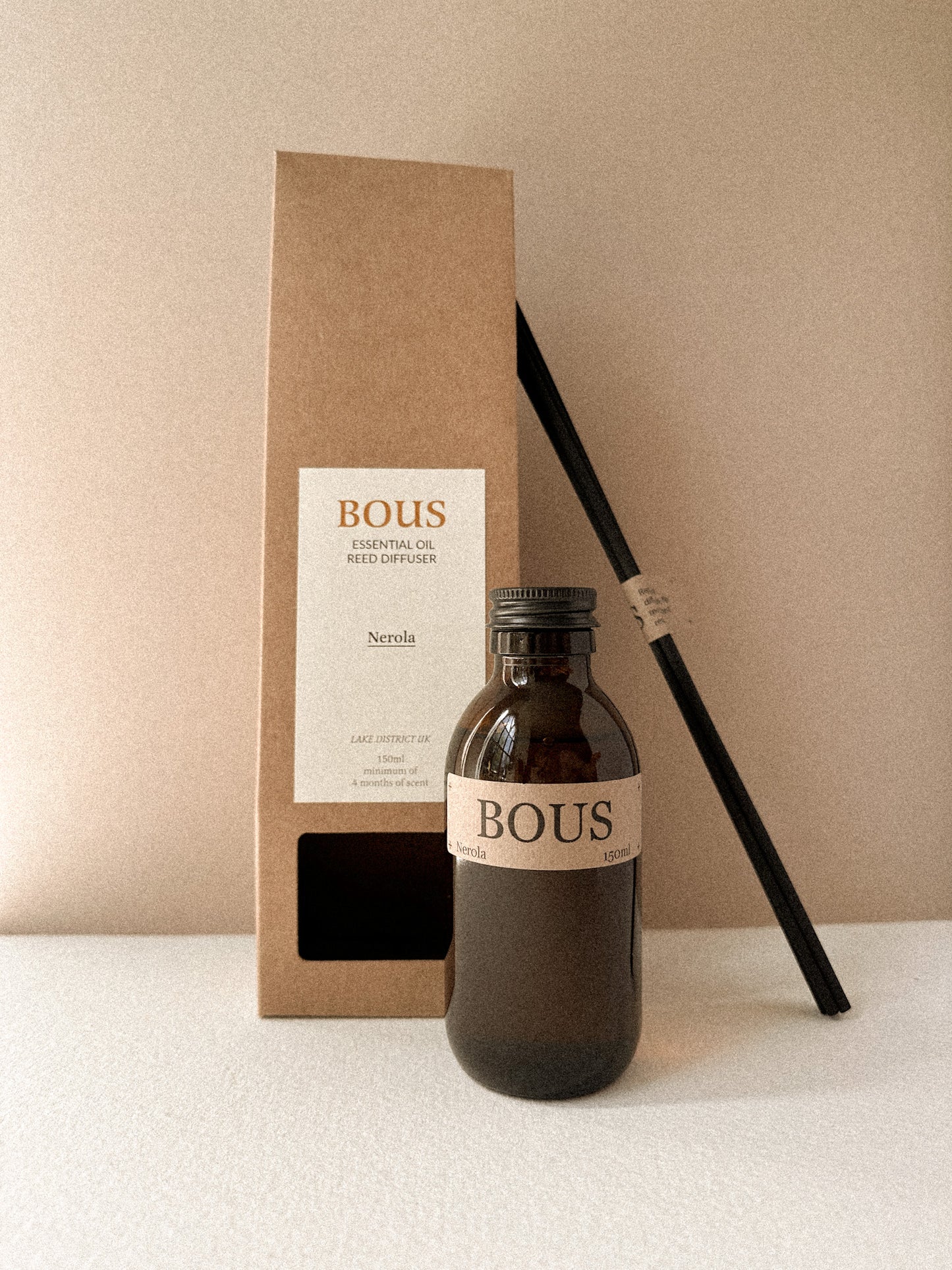 Nerola - Neroli Forest Reed Diffuser 150ml Essential Oils Eco