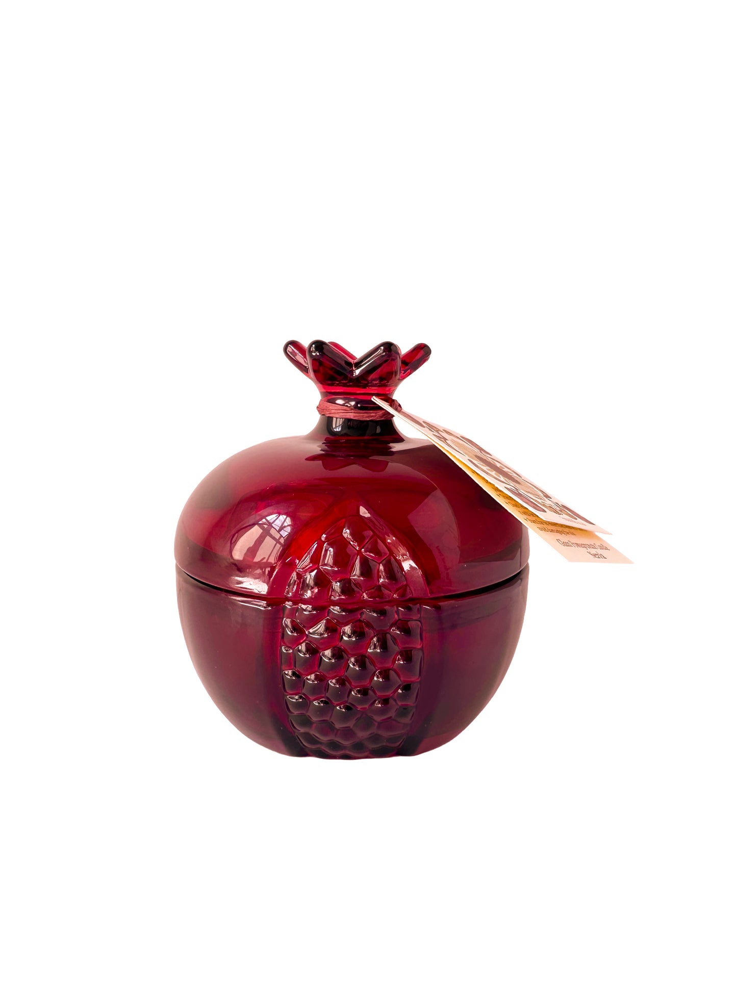 Pomegranate Glass Candle in Nerola