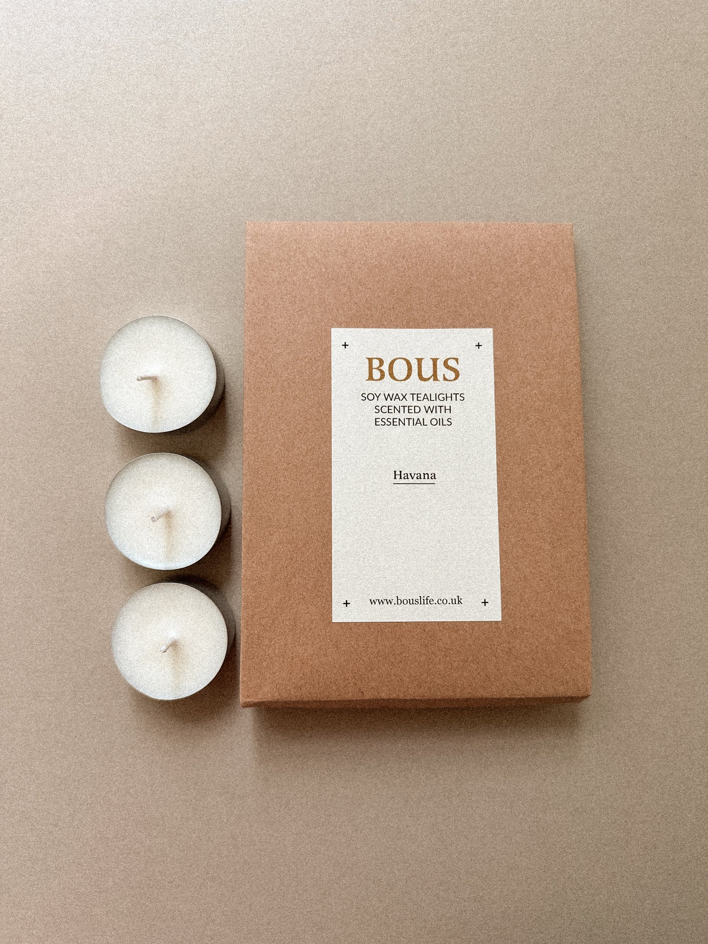 Havana- Rose and Tobacco - Scented Aromatherapy Tealights