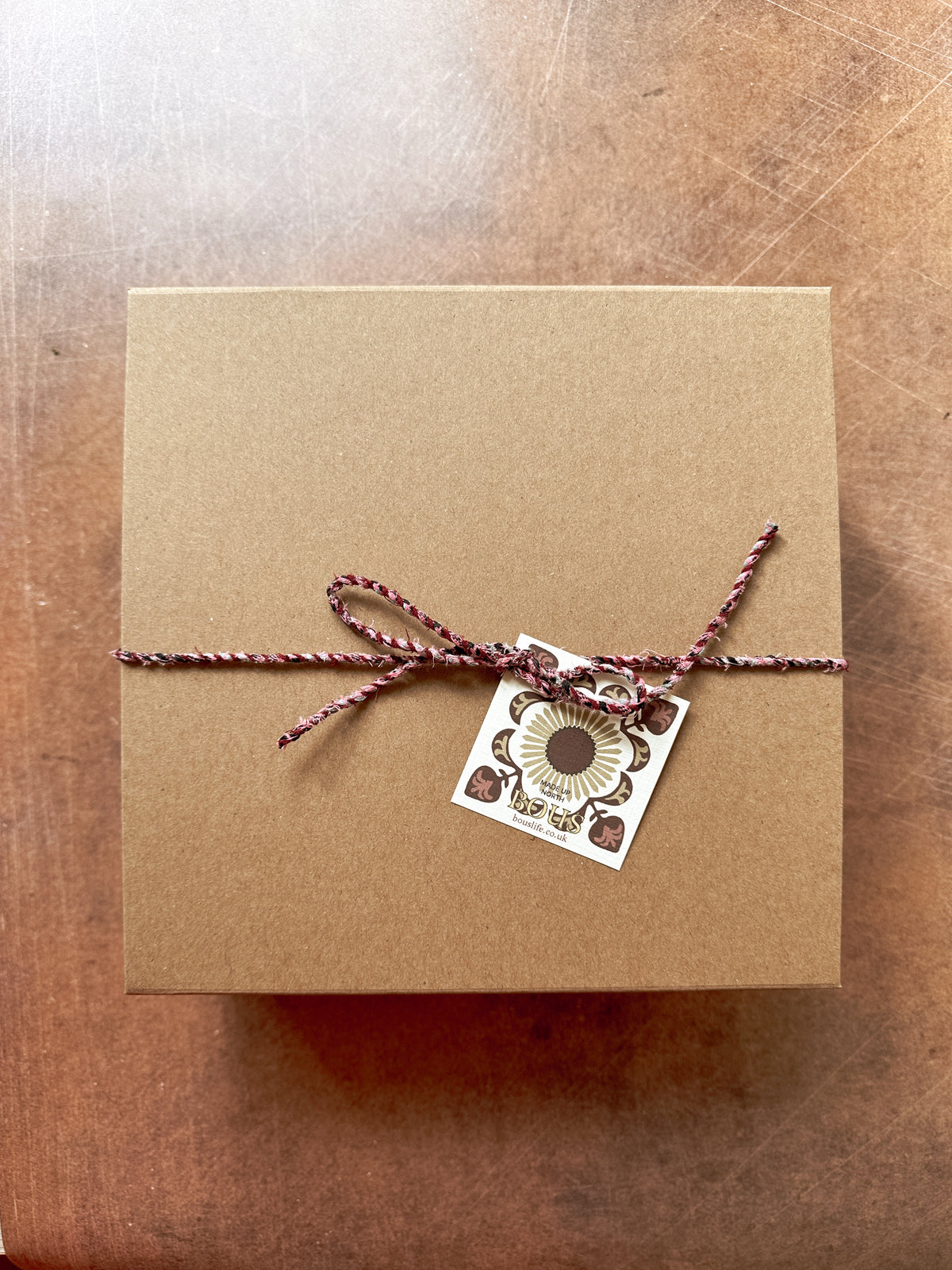 Gift Box with Glass Bottle and Reed Diffuser