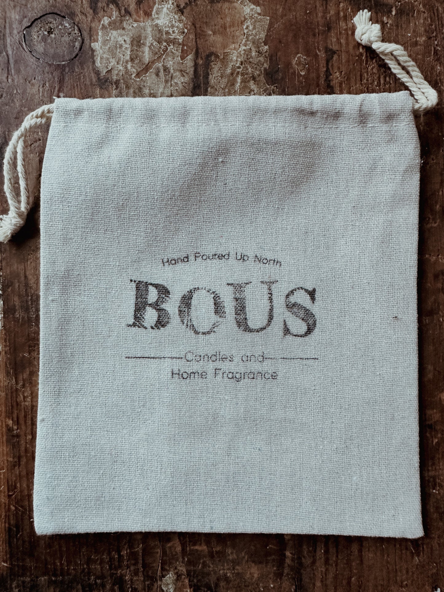 Bous Branded Candle Gift Bag