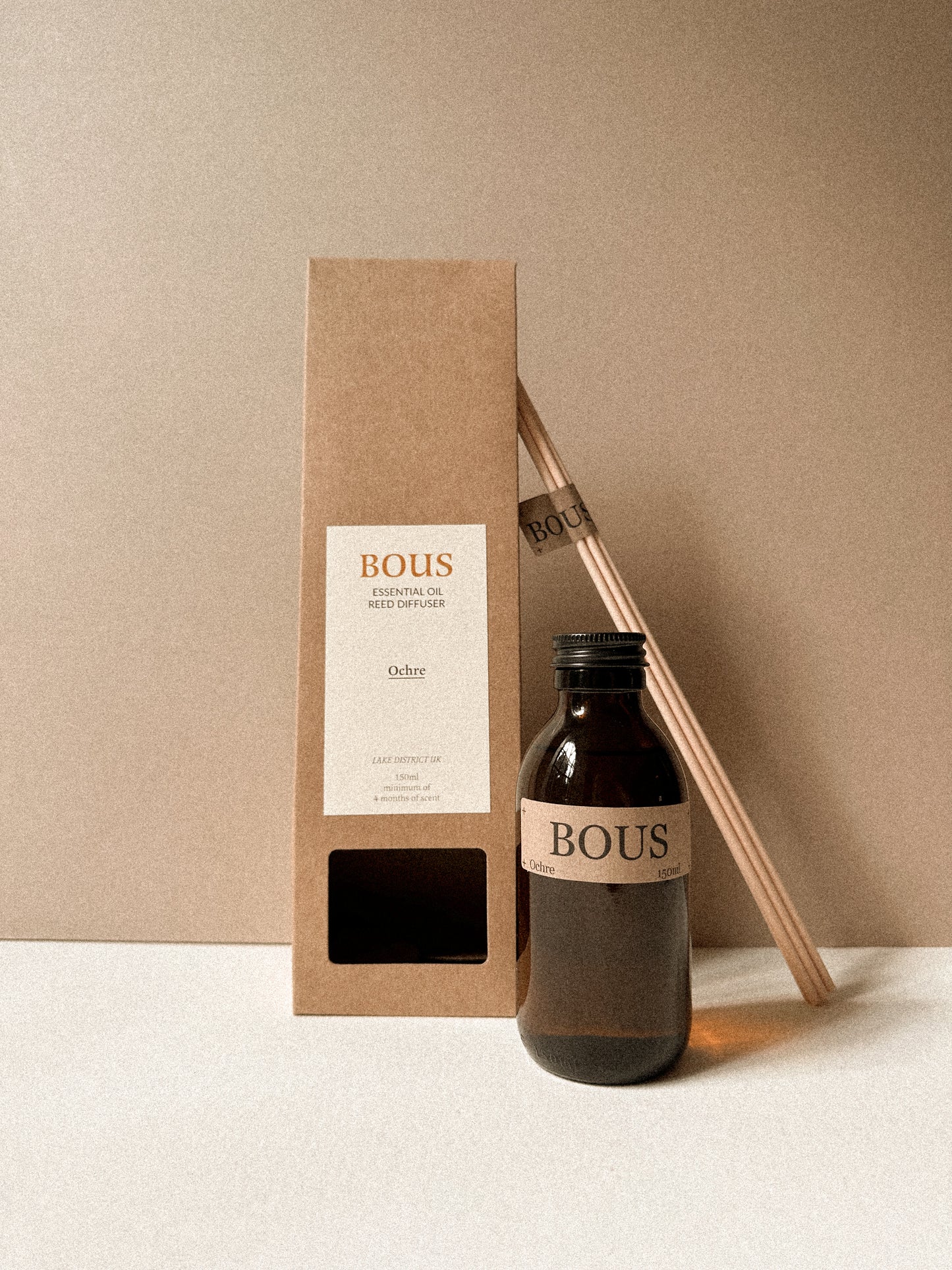 Ochre Reed Diffuser 150ml Essential Oils