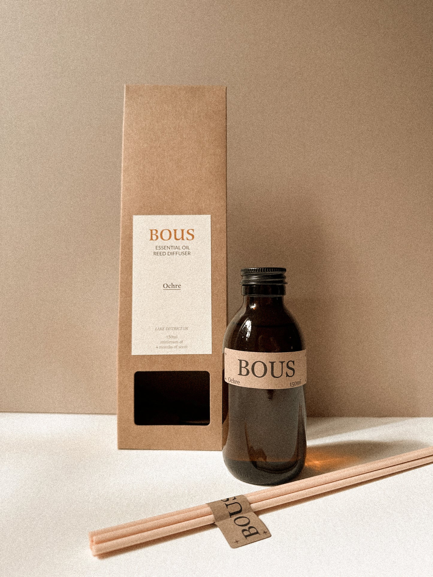 Ochre Reed Diffuser 150ml Essential Oils