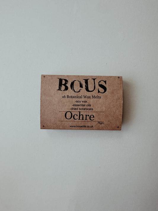 Ochre - 6 Botanical Scented Aromatherapy Wax Melts