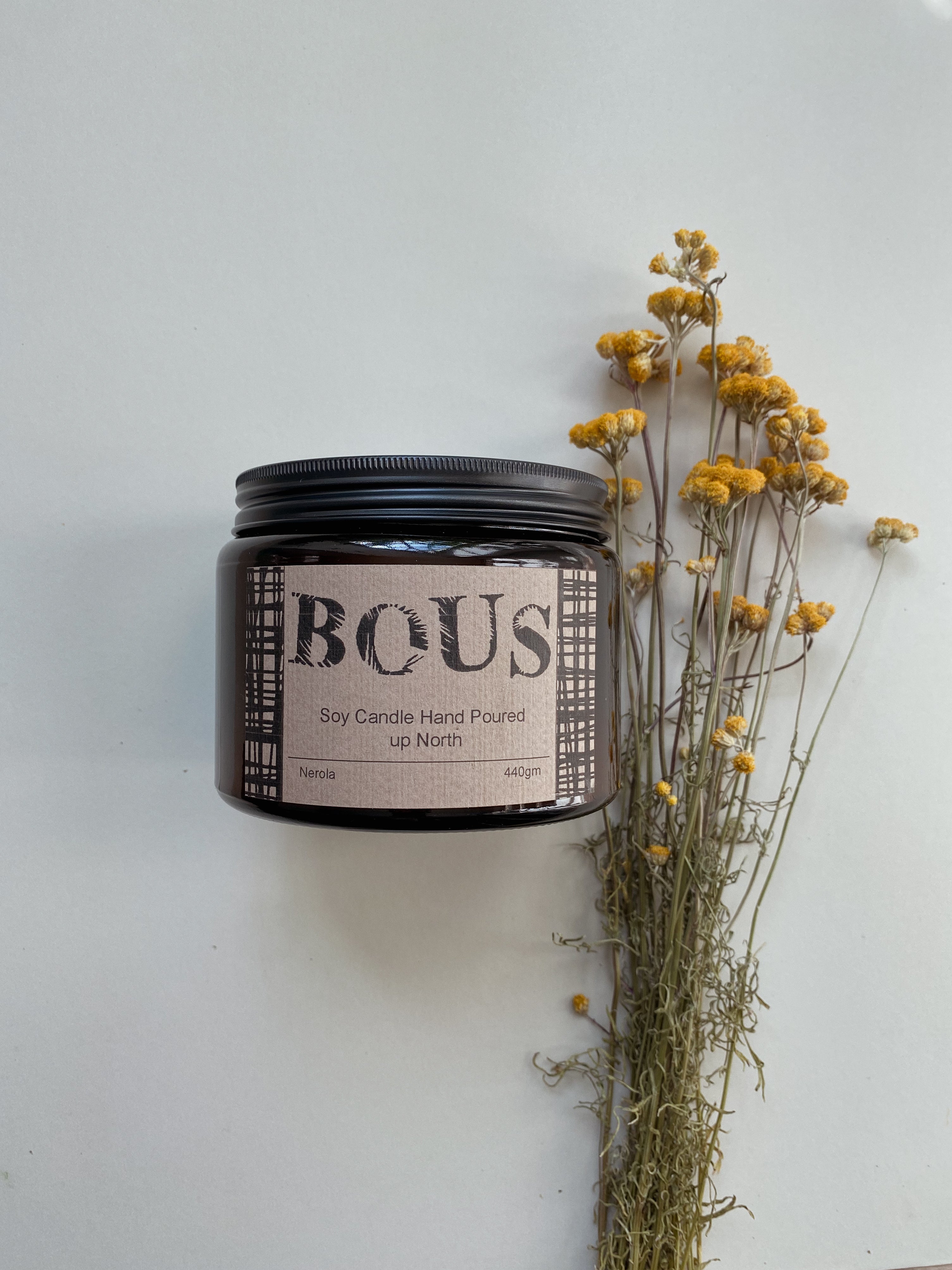 Nerola Neroli and Cardamom Hand Poured Soy Aromatherapy Candle Woode