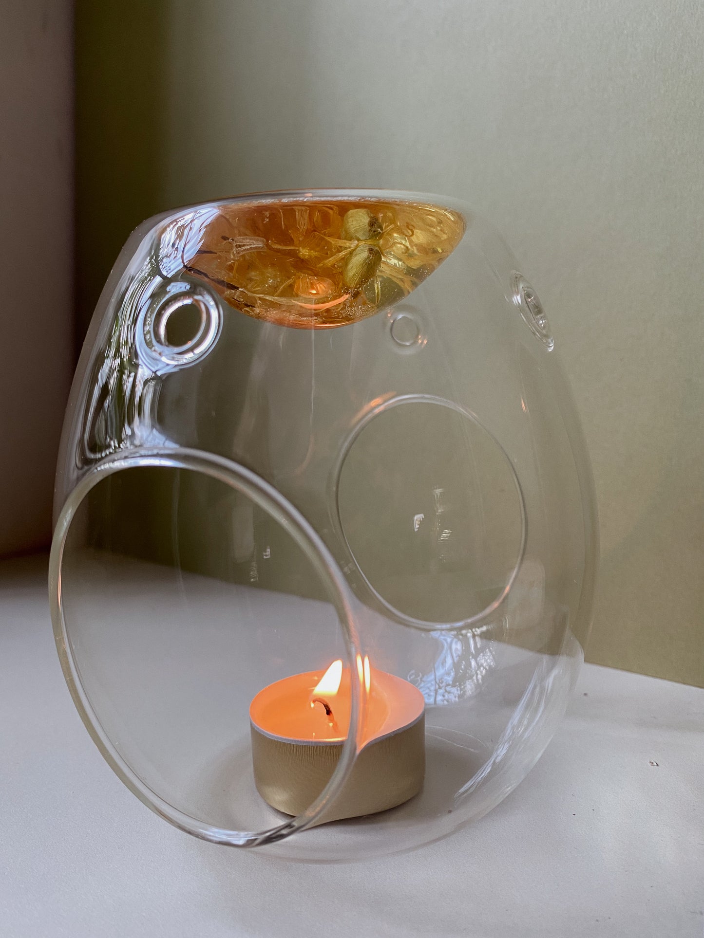 Glass Wax Melt / Oil Burner (not inc melts)