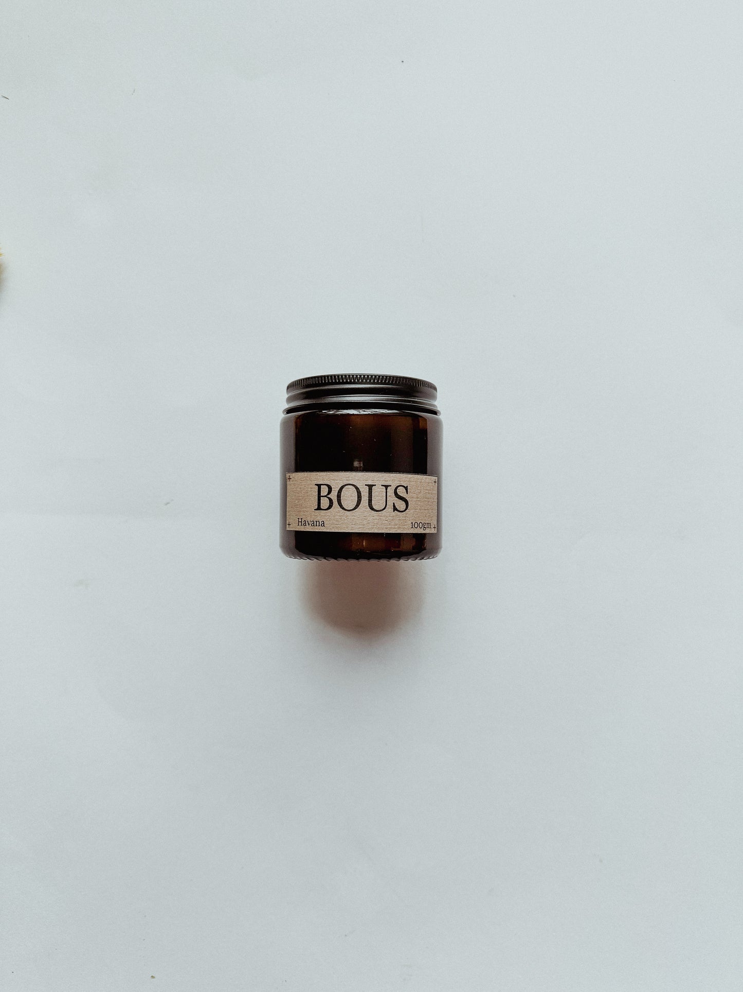 Havana- Medium Hand Poured Soy Aromatherapy Candle with Wooden Wick